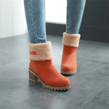 Maylora - Cozy Fur-Lined Winter Boots