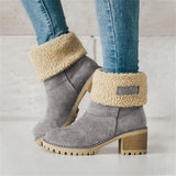 Maylora - Cozy Fur-Lined Winter Boots