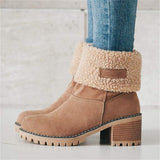 Maylora - Cozy Fur-Lined Winter Boots