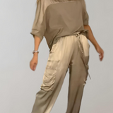 Frieda | Silk Cargo Lounge Set