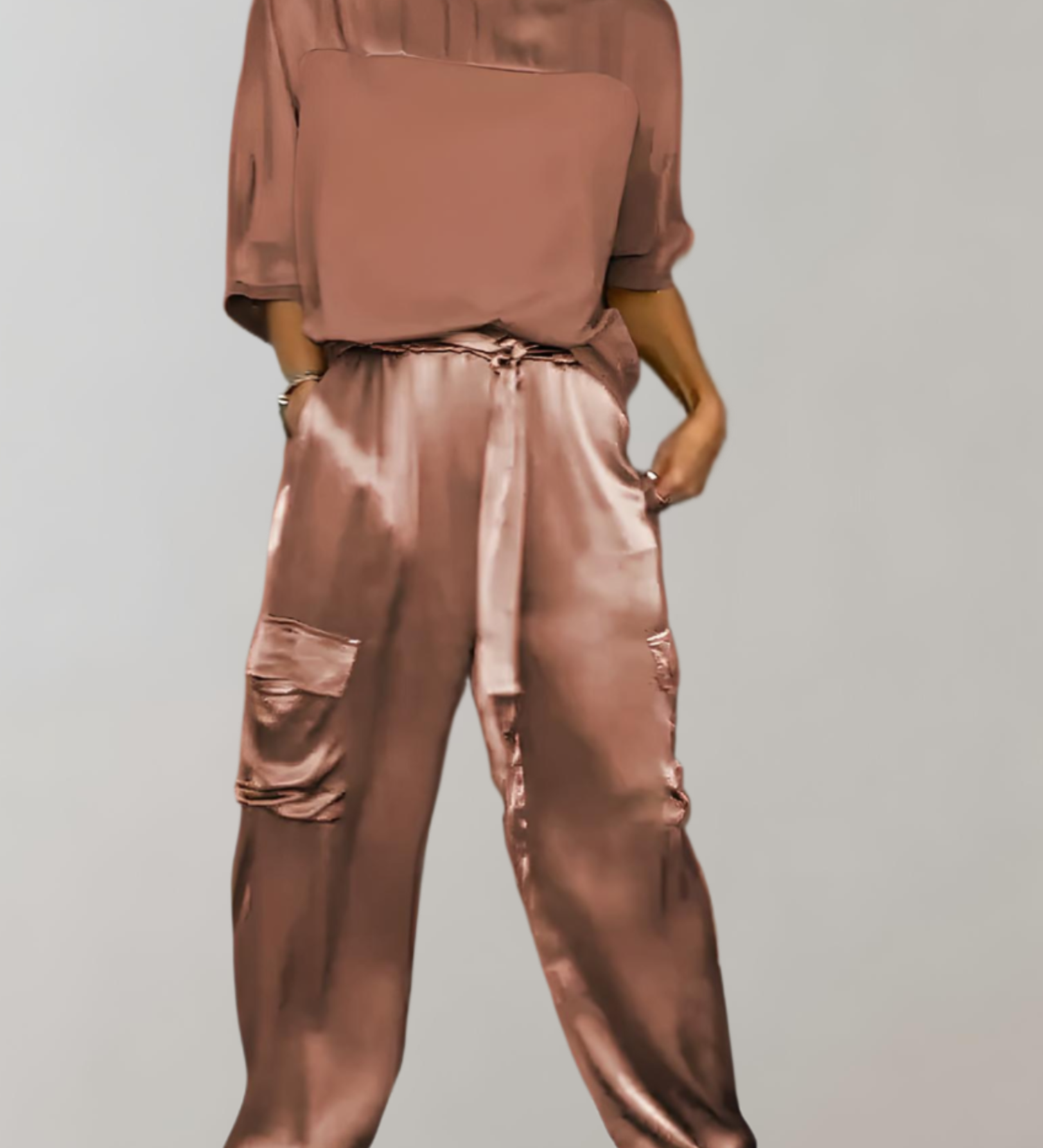 Frieda | Silk Cargo Lounge Set
