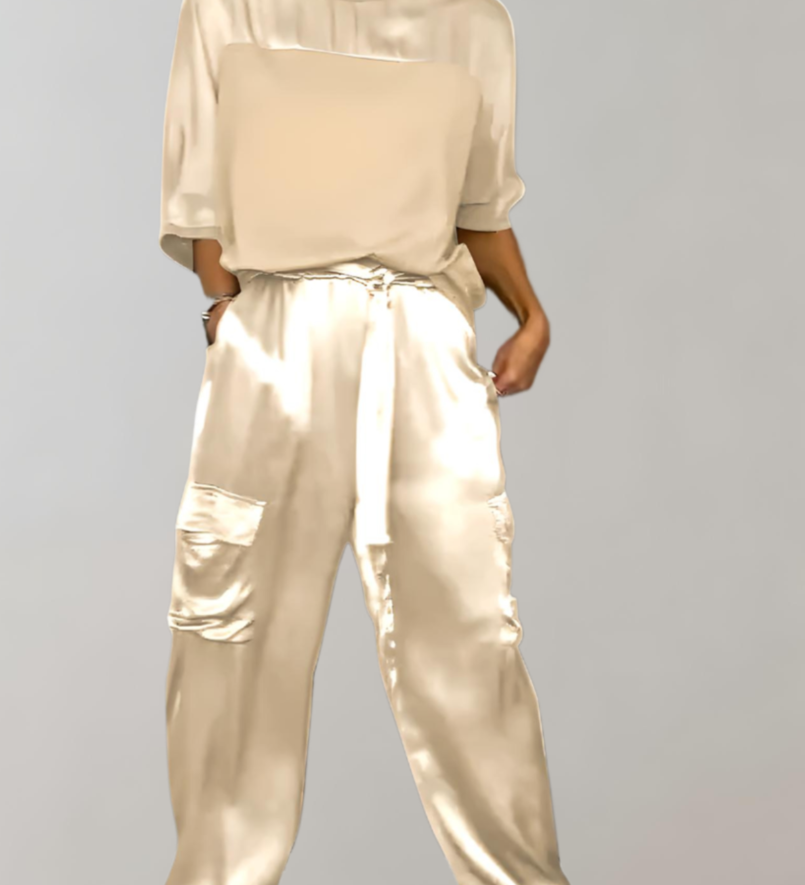 Frieda | Silk Cargo Lounge Set