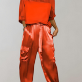 Frieda | Silk Cargo Lounge Set