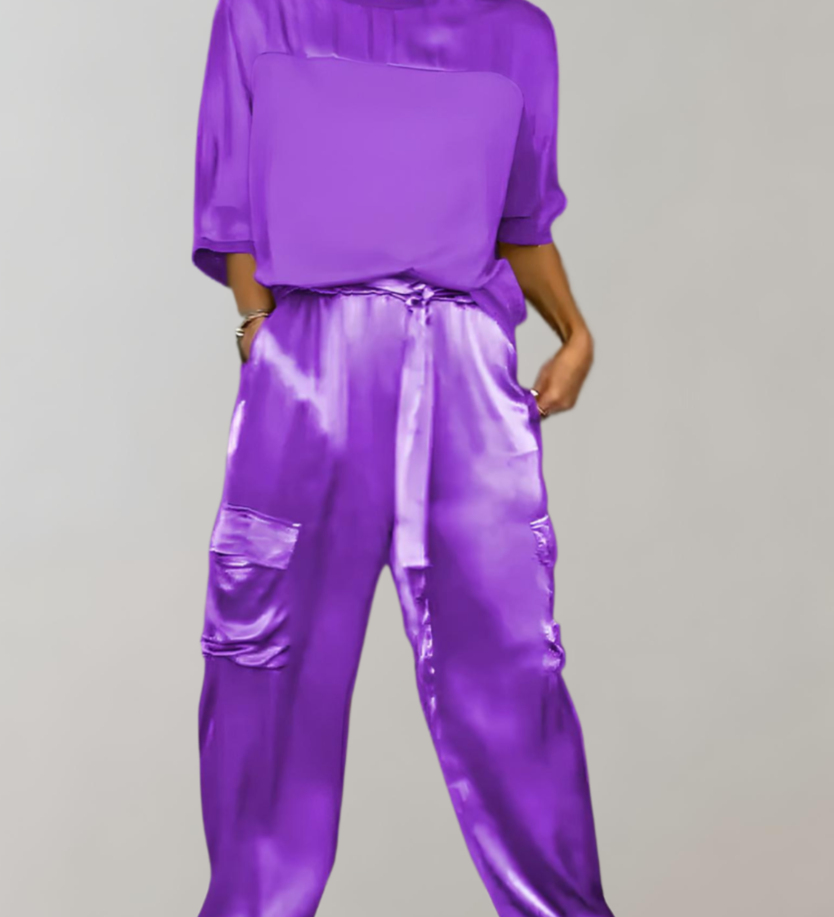 Frieda | Silk Cargo Lounge Set