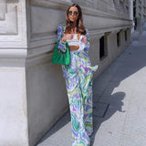 Viktoria | Bold Printed Swirl Set