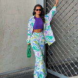 Viktoria | Bold Printed Swirl Set