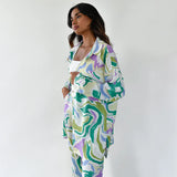 Viktoria | Bold Printed Swirl Set