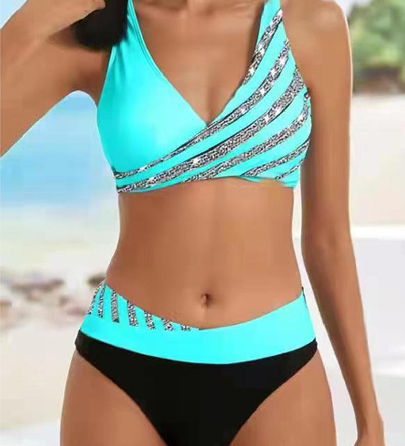 Maya - Printed Bikini in Warm Tones