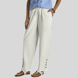 Sophie | Relaxed Pants with Buttons