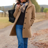Rose | Coat with One Button