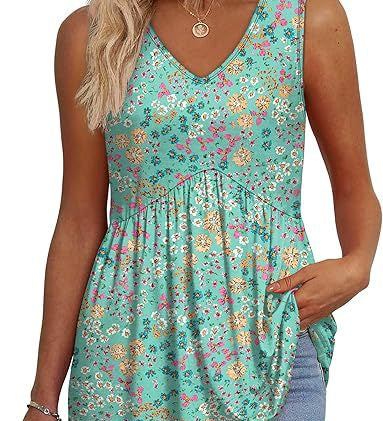 Eliora - Effortless Flowy Sleeveless Tank Top