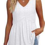 Eliora - Effortless Flowy Sleeveless Tank Top