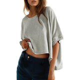Joli - Women Classic Oversized Loose-Fit Tee