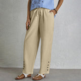 Sophie | Relaxed Pants with Buttons