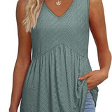 Eliora - Effortless Flowy Sleeveless Tank Top