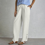 Sophie | Relaxed Pants with Buttons