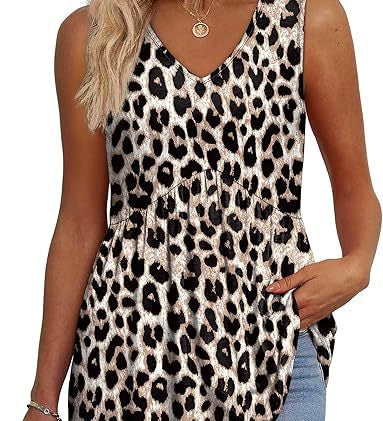 Eliora - Effortless Flowy Sleeveless Tank Top