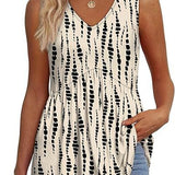Eliora - Effortless Flowy Sleeveless Tank Top