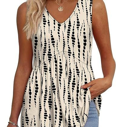 Eliora - Effortless Flowy Sleeveless Tank Top