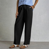 Sophie | Relaxed Pants with Buttons