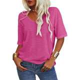Krisanta - Loose Lightweight Minimalist T-Shirt