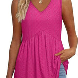 Eliora - Effortless Flowy Sleeveless Tank Top