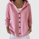 Anna – Comfortable Hooded Knit Sweater
