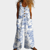 Hedi | Flowing Printed Jumpsuit