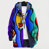 Elisa – Jacket with Colorful Graphic