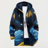 Amelie – Jacket with Starry Sky Pattern