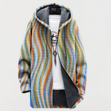 Frieda – Jacket with Wavy Stripes