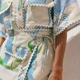 Paula | Chic Patchwork Set