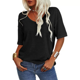 Krisanta - Loose Lightweight Minimalist T-Shirt