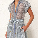 Magdalena | Printed Two-Piece Boho Set