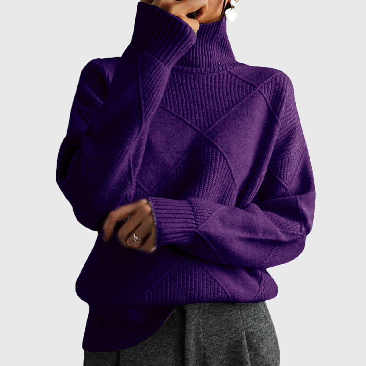 Angela - Turtleneck Sweater
