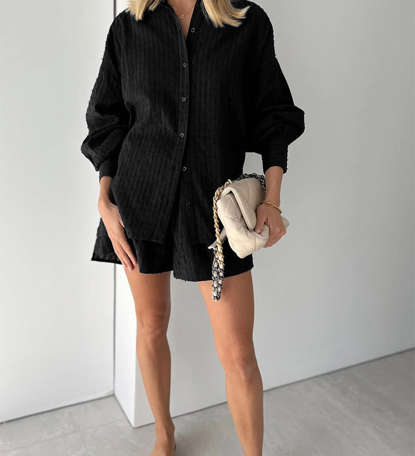 Marlene | Lightweight Blouse and Shorts Set