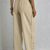 Sophie | Relaxed Pants with Buttons