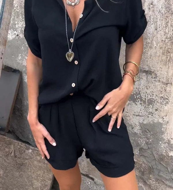 Magdalena | Airy Buttoned Set