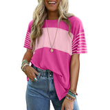 Lenix - Everyday Breathable Stripe Crewneck