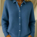 Katrina | Structured Cardigan with Buttons