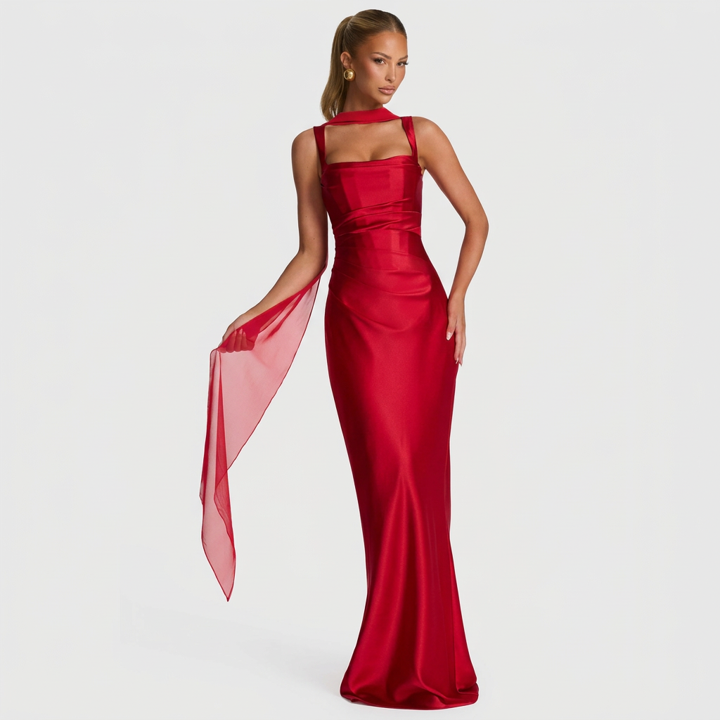 Luana - Elegant Maxi Dress