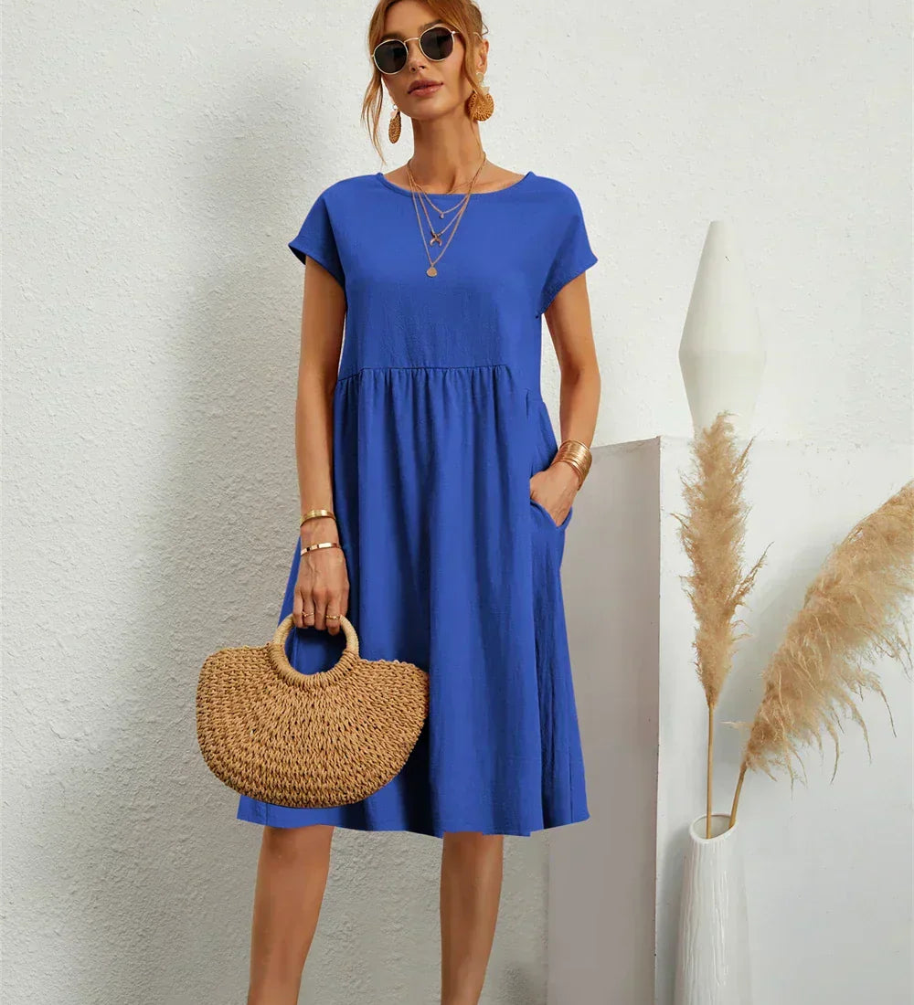 Mira - Casual Pocket Dress