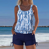 Amanda - Casual Swimsuit with Pocket and V-Neck