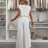 Magdalena | Elegant Pleated Ensemble